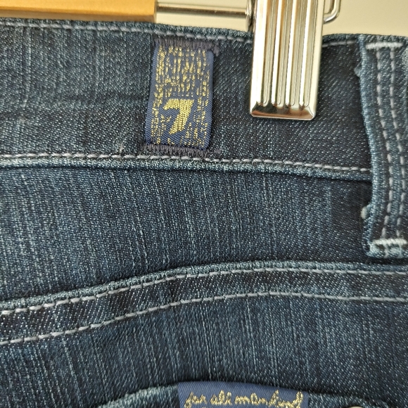 7 For All Mankind Straight Leg Jeans Size 29 - Picture 11 of 16